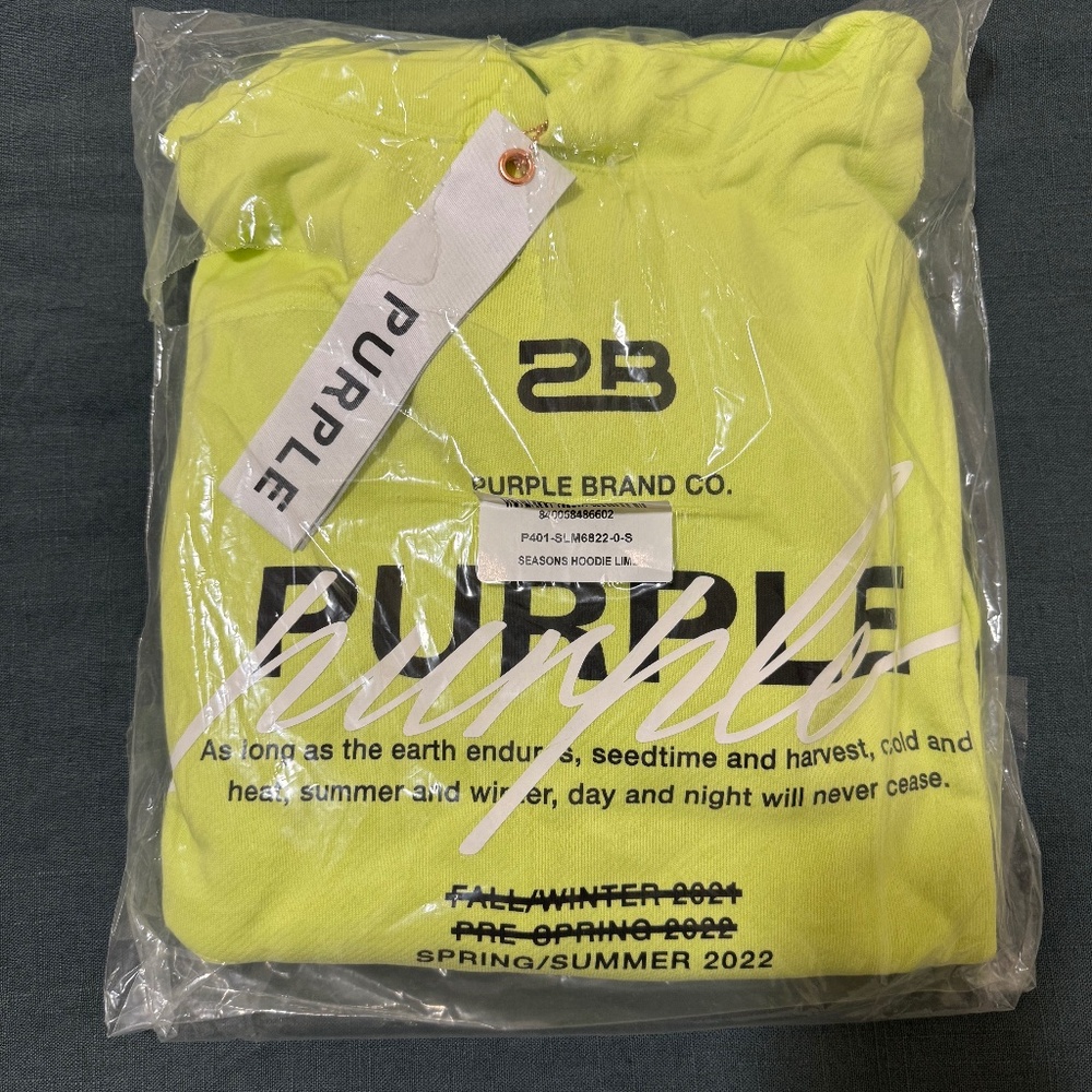 New Purple Label Neon Hoodie